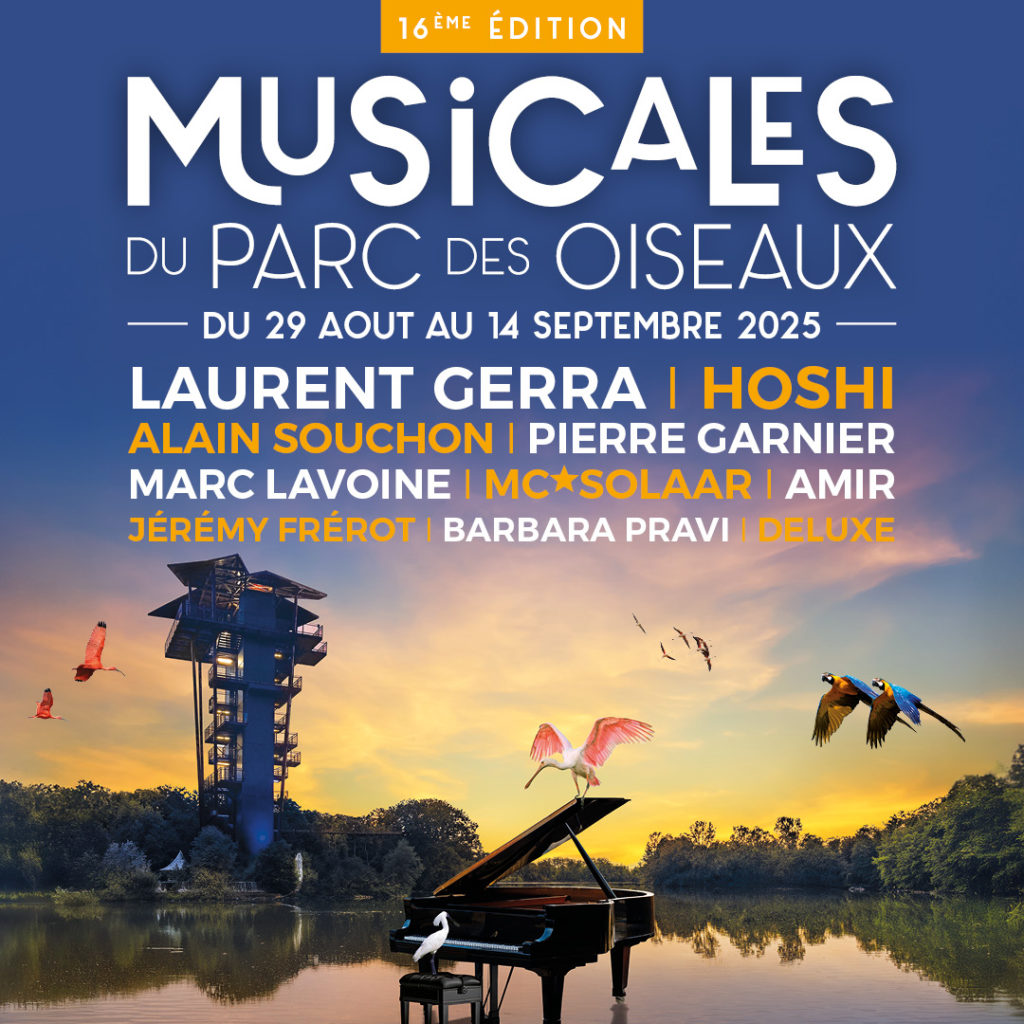 Les Musicales du Parc Des Oiseaux à 30mn de Lyon